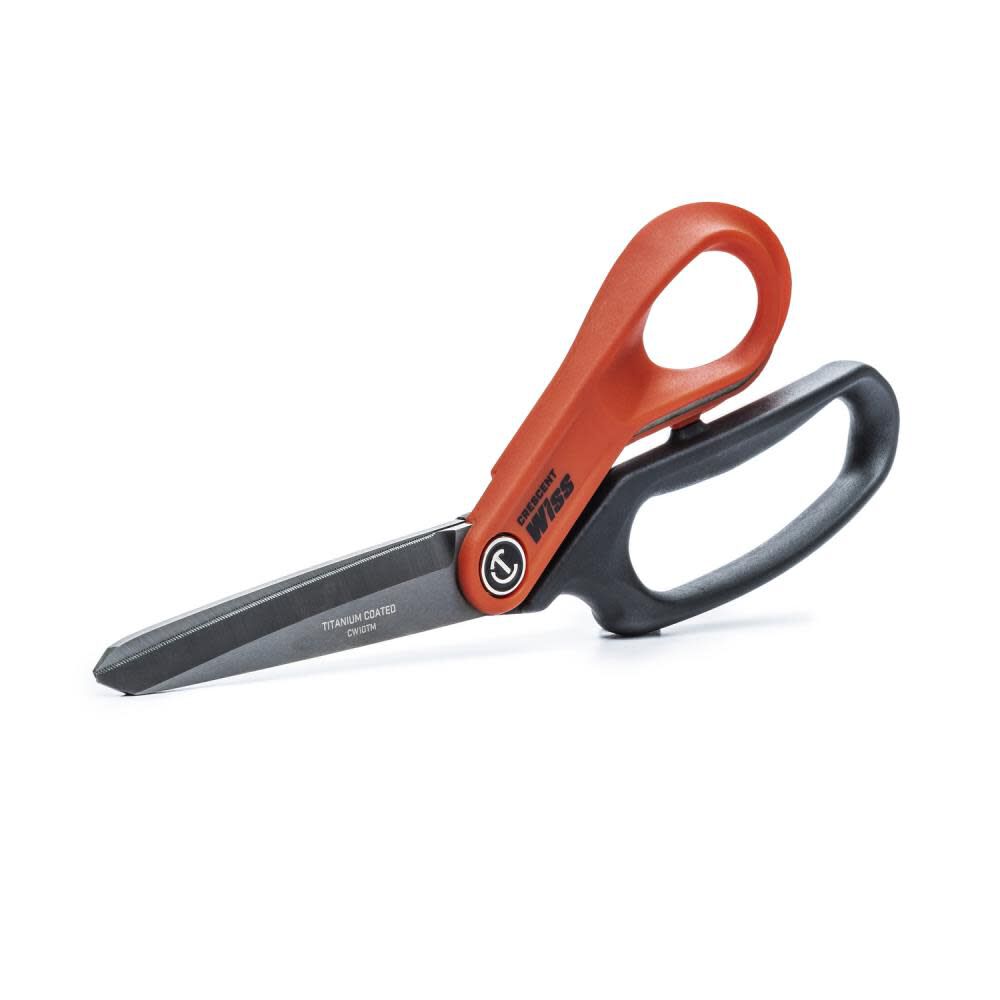 10in Tradesman Shears Heavy Duty Titanium Coated CW10TM