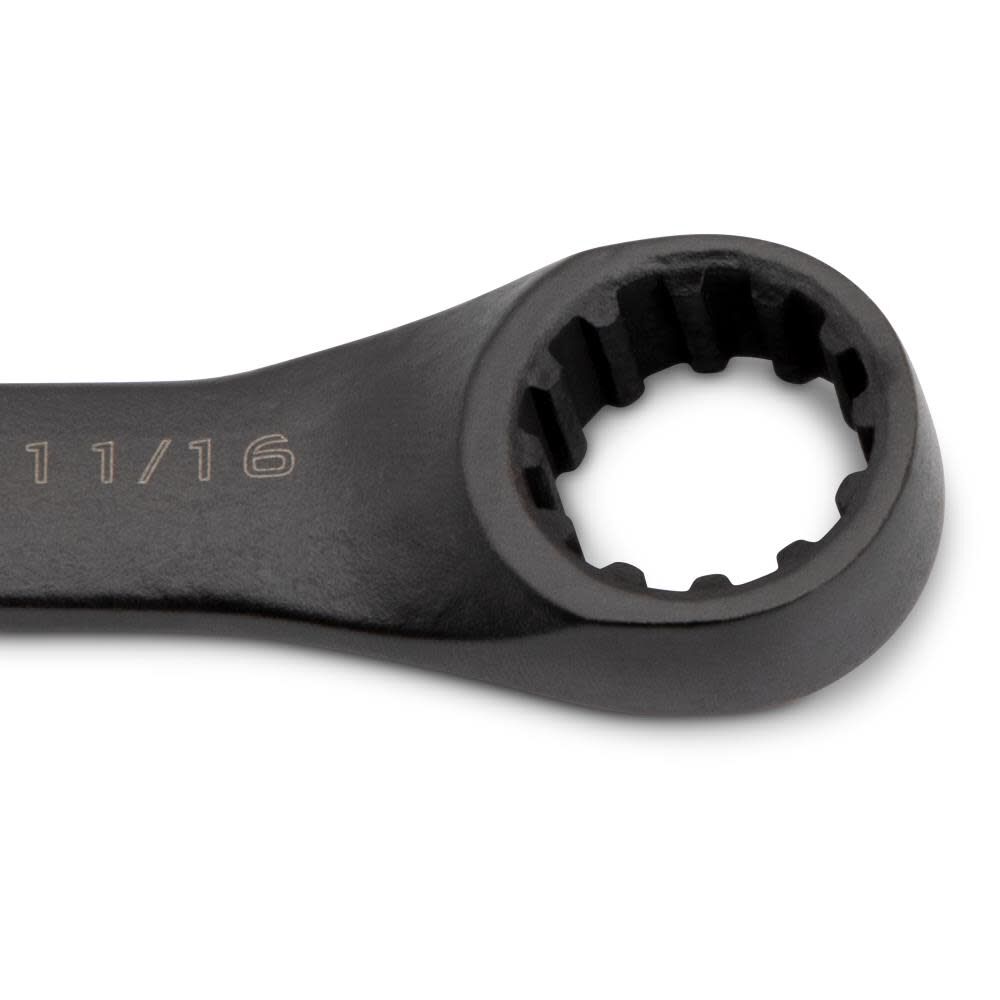 X6 Ratcheting Wrench Set 7 Pc. Combination with Spline Open End CX6RWS7