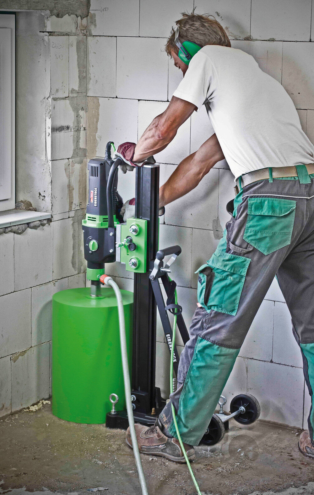 120V 3-Speed Wet Core Drill Motor for use with BST 300 or BST 300 V Anchor Stand EBM 352/3 P