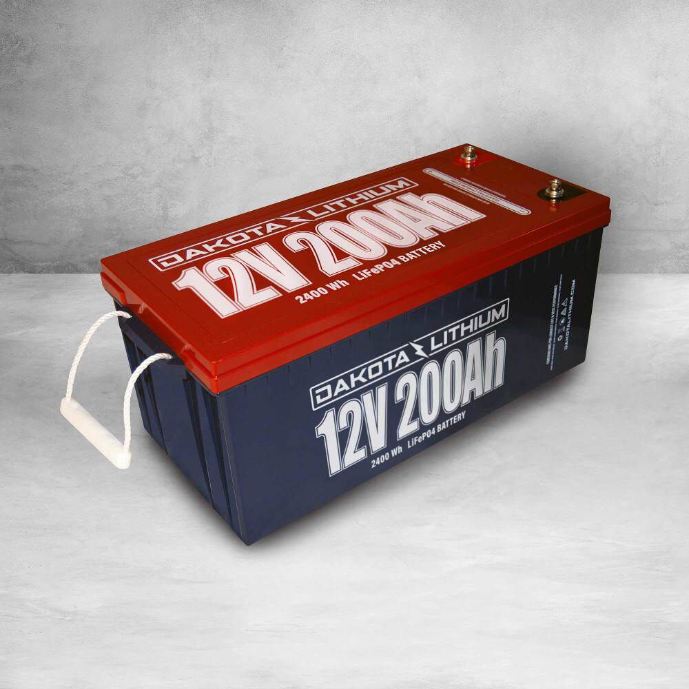 Battery with Charger 12V 200Ah LifePO4 DL12V200AH