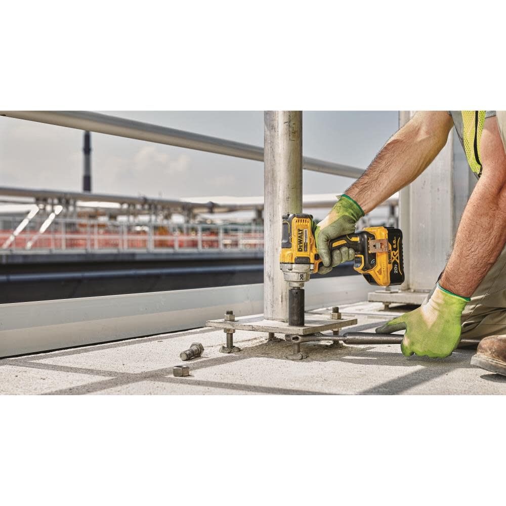 20V MAX Tool Connect 1/2in Mid-Range Impact Wrench with Detent Pin Anvil Kit DCF896P2