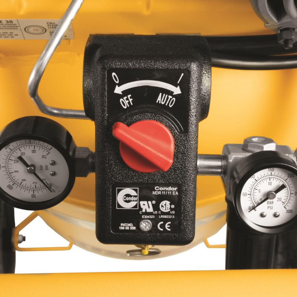 25-Gallon Portable Electric 200 PSI Vertical Air Compressor DXCM251