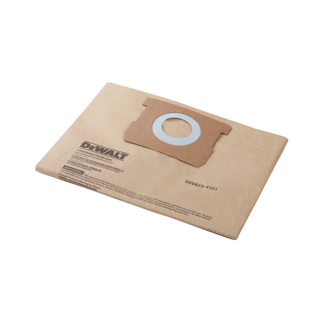 3-Pack Large Dry Shop Vacuum Collection Filter DXVA19-4101