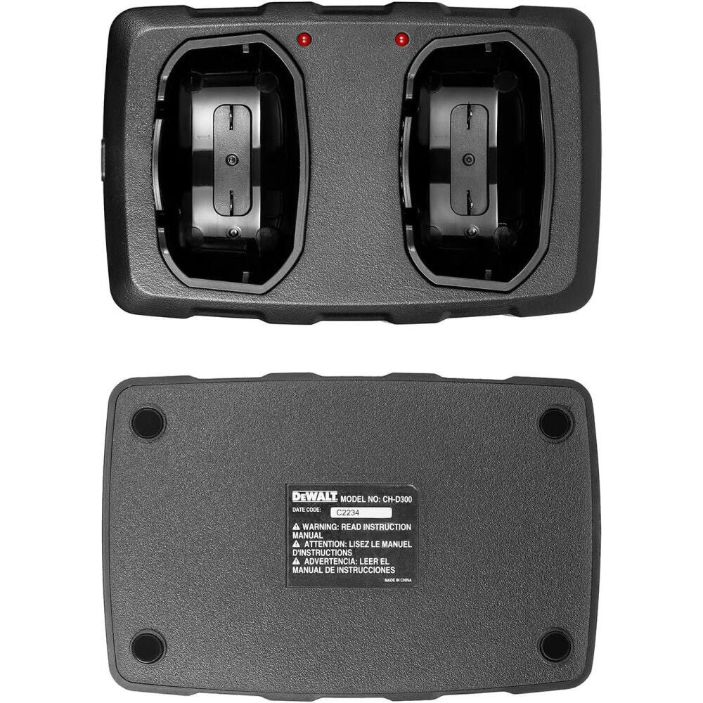 Heavy-Duty 1W Walkie Talkie and Headset Bundle 4pk 2DXFRS300-SV1