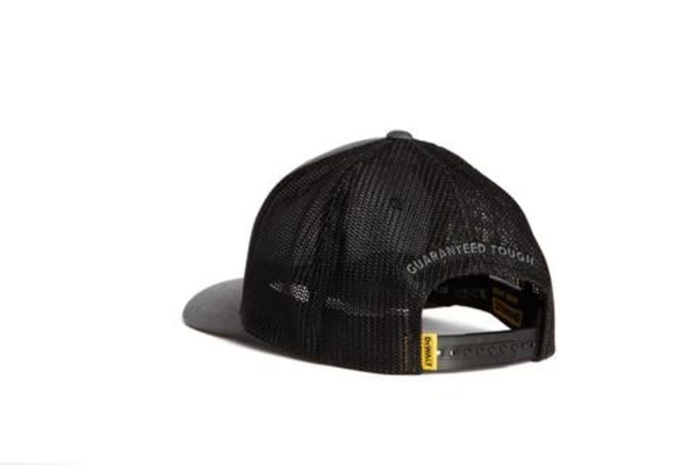 Oakdale Trucker Hat with Patch Gray and Black Mesh DXWW50041-309-OSFA