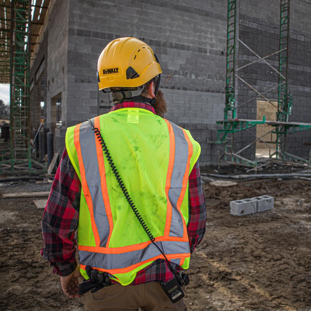 Type II Class C Vented Safety Helmet, Yellow DPG22V-YELLOW