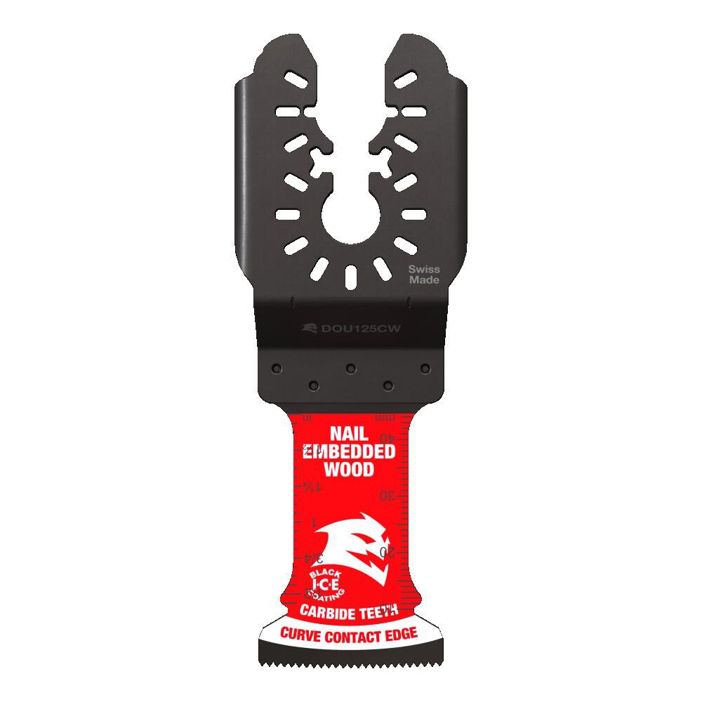 1-1/4in AMPED Carbide Teeth Oscillating Blades for Nail-Embedded DOU125CW10