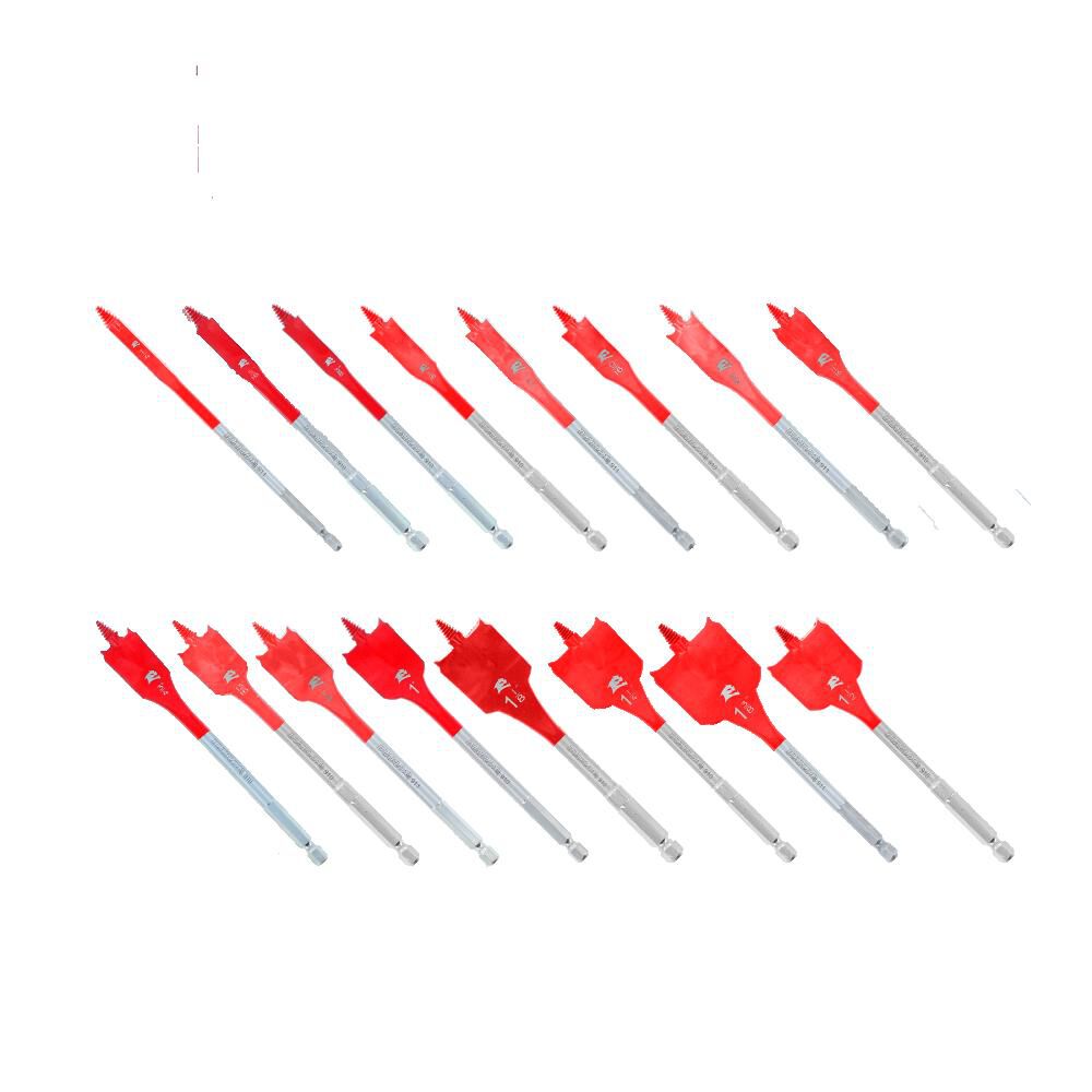 16 piece SPEEDemon Spade Bit Set (16-Piece) DSP2980-S16