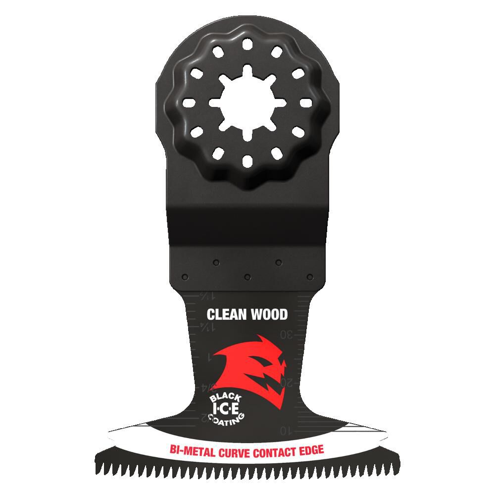 2-1/2in Starlock Bi-Metal Oscillating Blade for Clean Wood 10pk DOS250JBW10