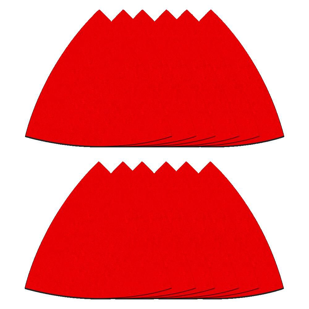 3-1/8in Osc. Detail Triangle Sanding Sheet Assorted 12PK DCT318ASTH12G
