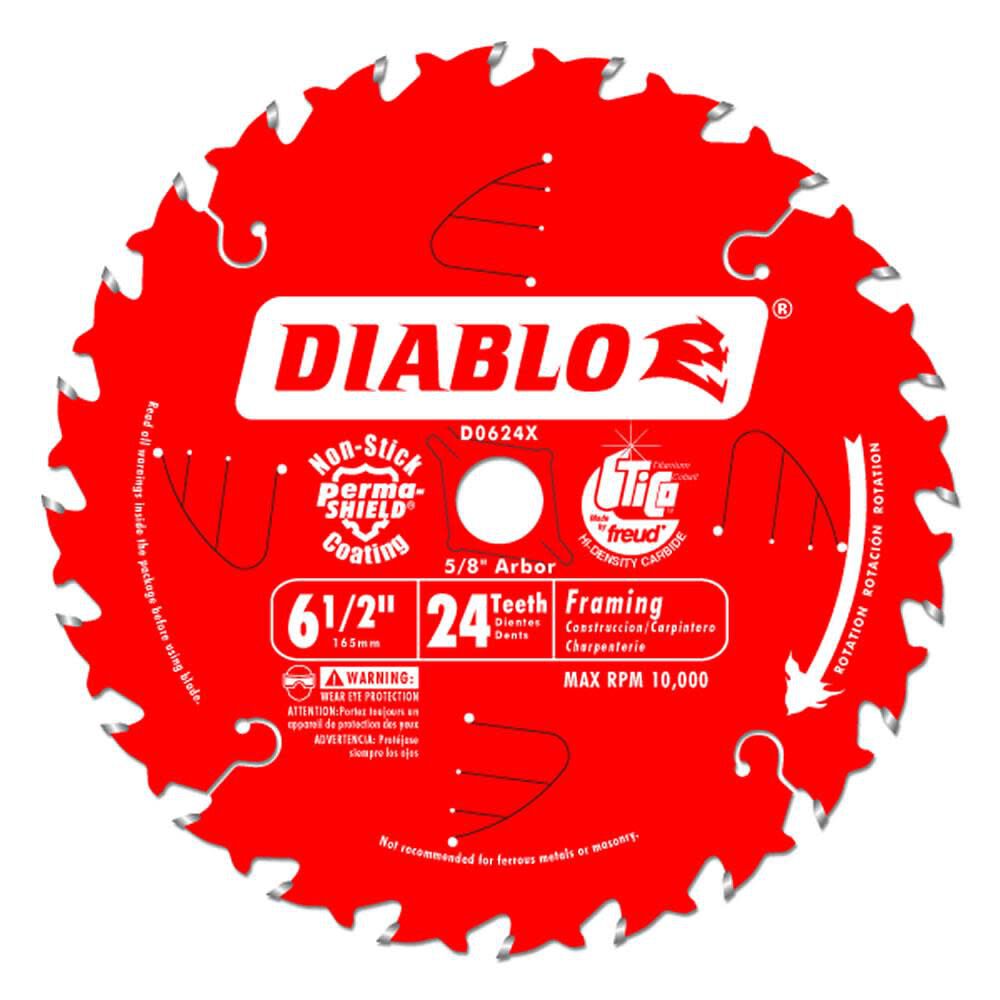 6-1/2 In. 24 Tooth Framing Blade D0624X