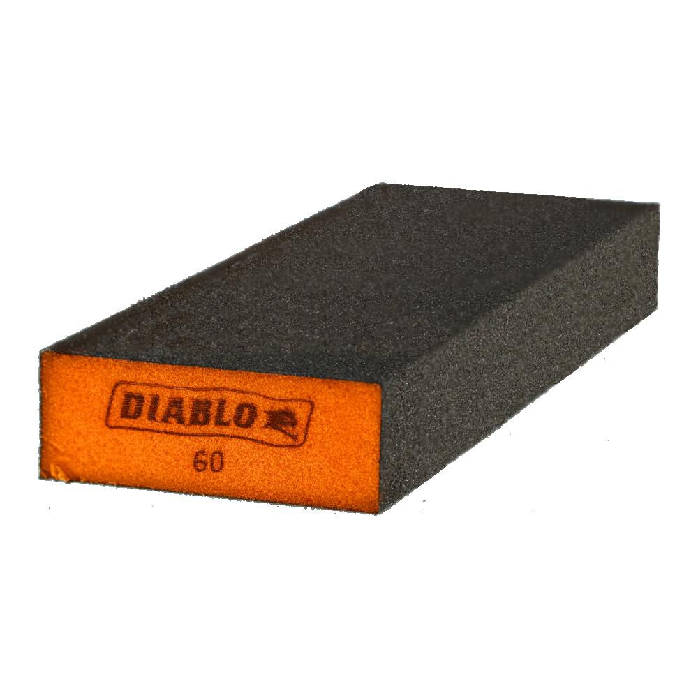 Sanding Sponge Extended Flat 60 Grit Medium DFBBLOCBMD01G