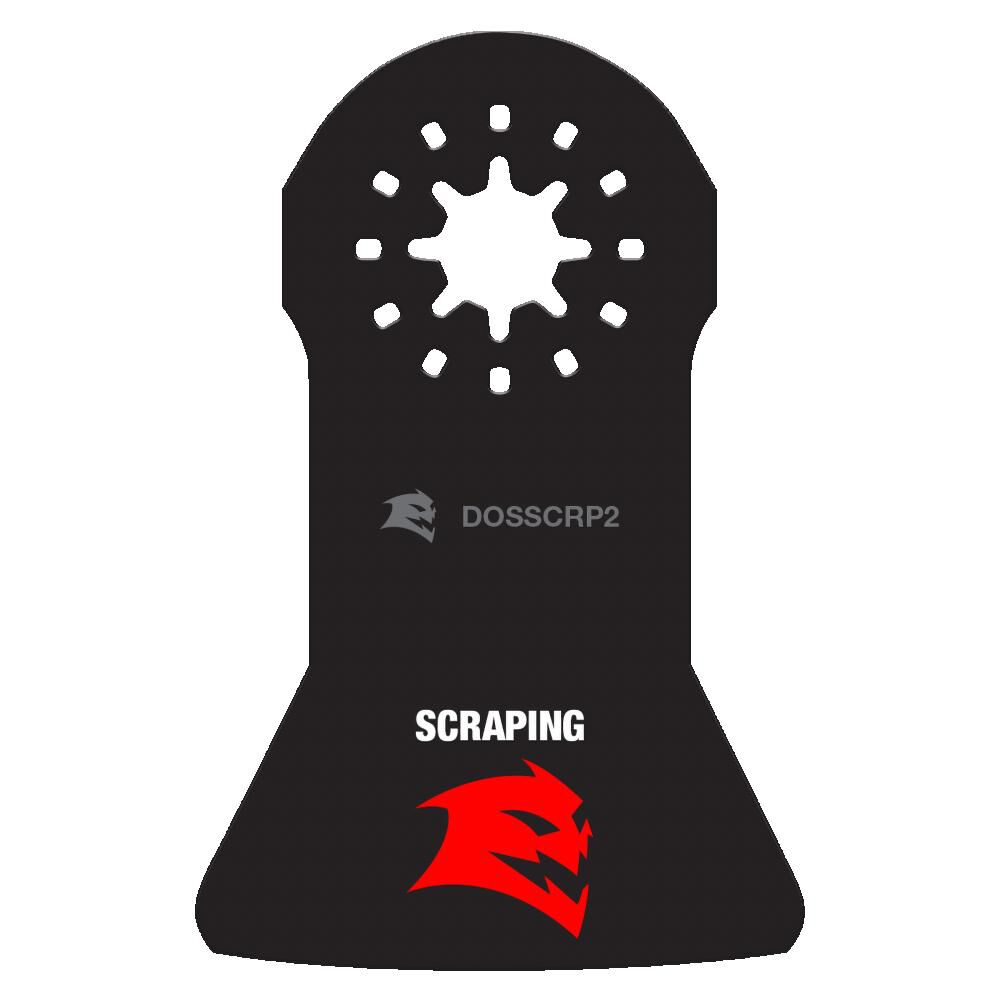 Starlock High Carbon Steel Osc. Scraper Set for Adhesive Removal DOSSCRP2