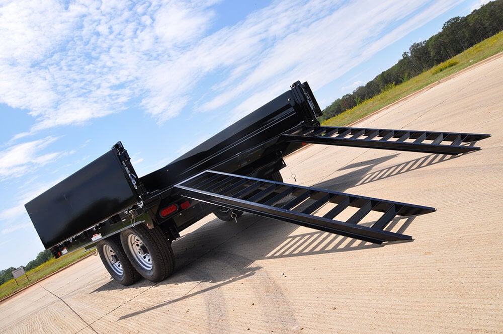 14 Ft. x 96 In. Deck Over Dump Trailer DOD DOD207L14X96