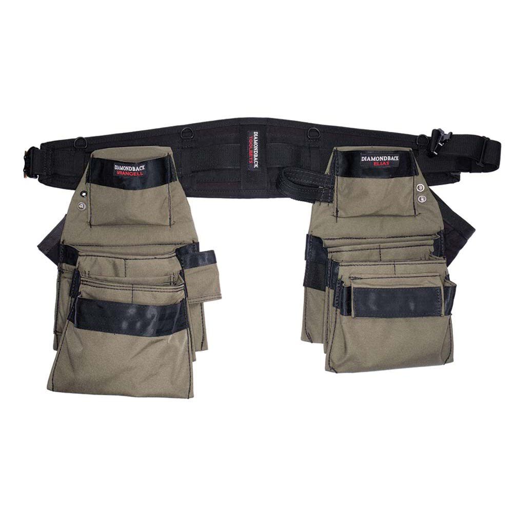 6in Large Ranger Green Denali 2.0 Tool Belt DB5-20-GR-L