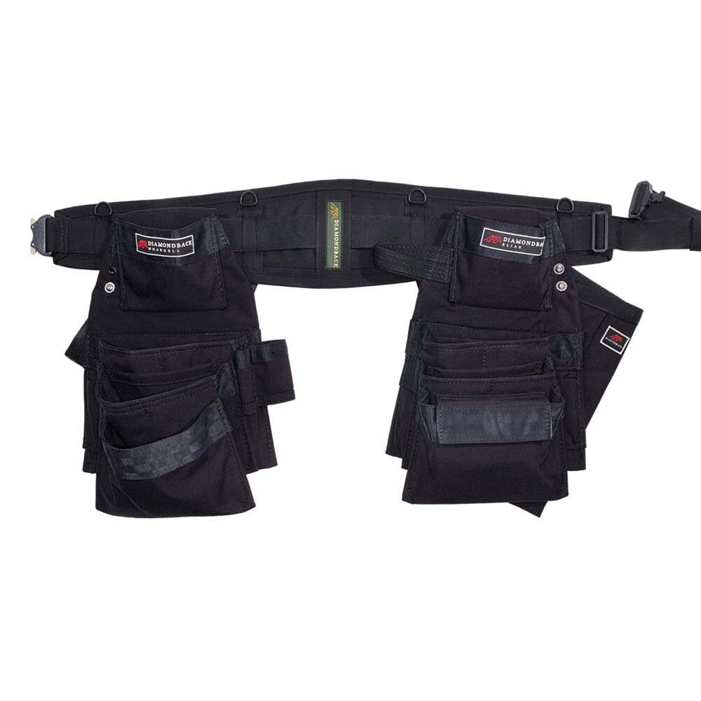6in Medium Black Denali 2.0 Tool Belt DB5-20-BK-M