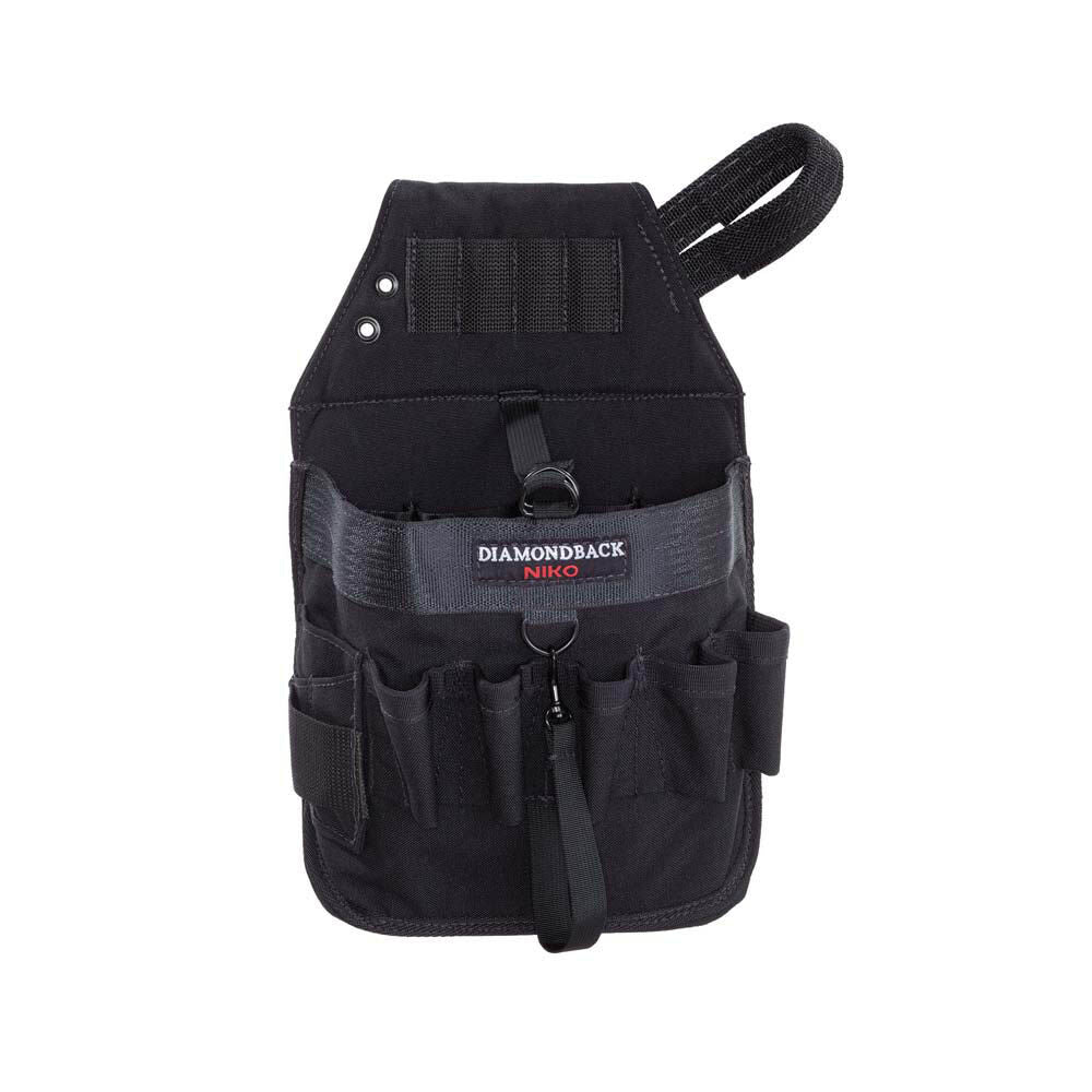 Black Right Side Niko Tool Pouch DB2-23-BK-R