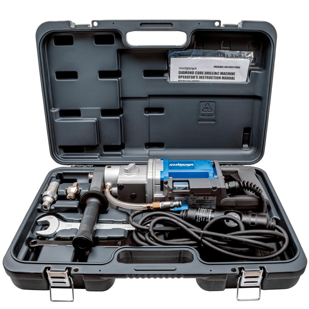 SHIBUYA HH-1531ABV & Handheld Core Drill With Vacuum Pump DR2032