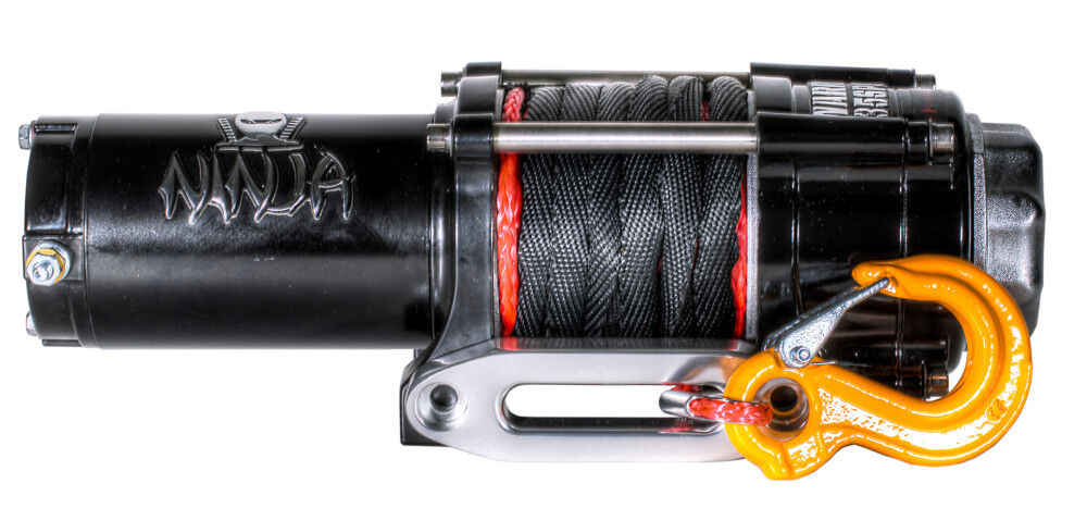 Ninja Winch Planetary Gear 2500lb with Synthetic Rope C2500N-SR