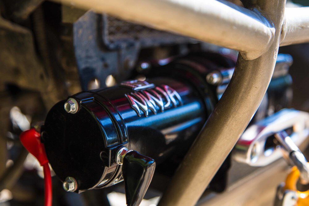 Ninja Winch Planetary Gear 3500lb with Synthetic Rope C3500N-SR