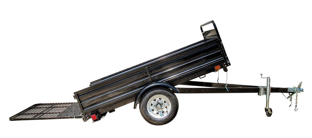 Utility Trailer Kit 5'x7' Drive Up Gate Black Powder Coat MMT5X7-DUG
