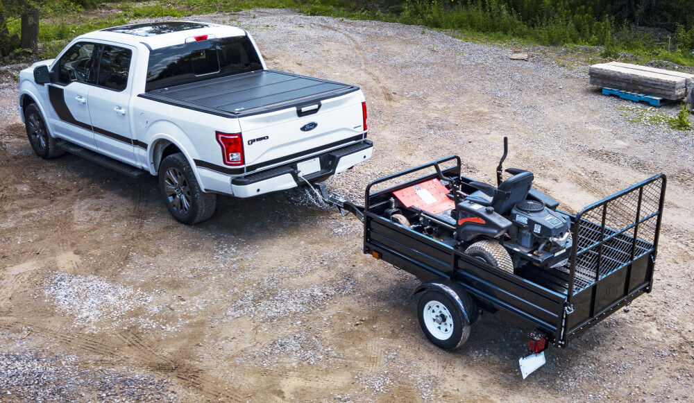 Utility Trailer Kit 5'x7' Drive Up Gate Black Powder Coat MMT5X7-DUG