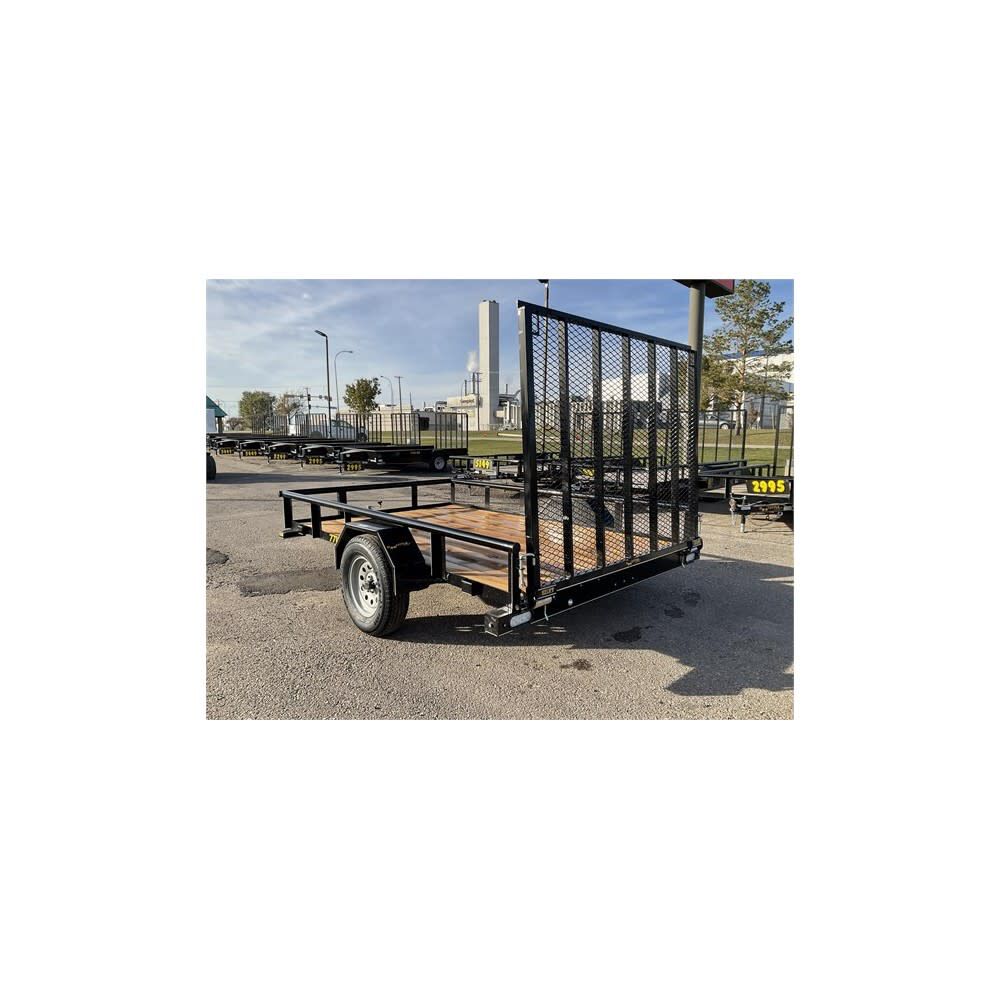 HD Pro 7710 Rally Sport 10' 3500 Lbs Single Axle Utility Trailer New DL7710A135