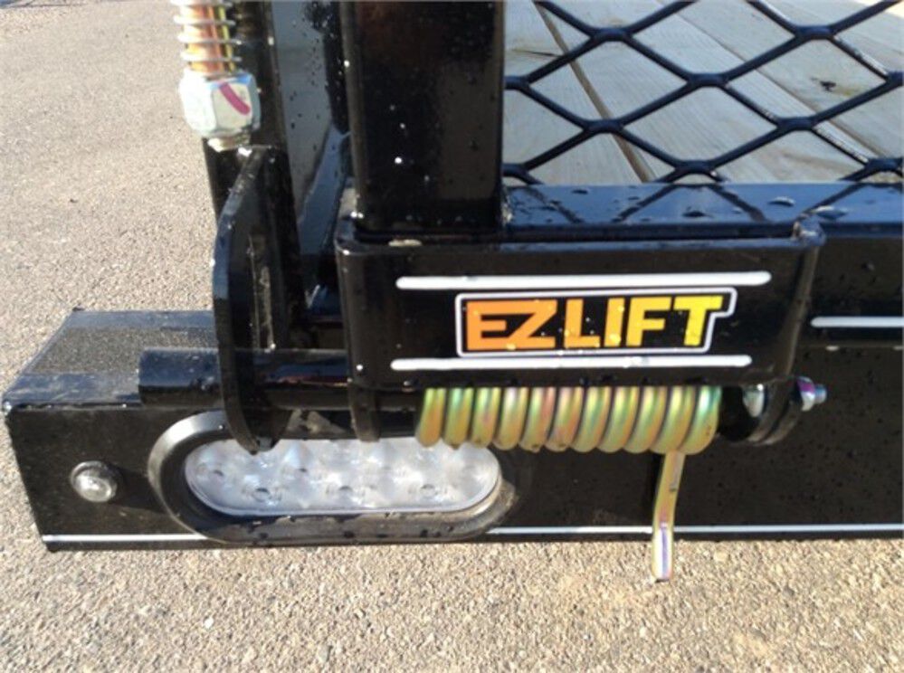 Steel Sided Open Utility Trailer 14'x84in Tandem Axle HD Pro Toolbox SS8414A235