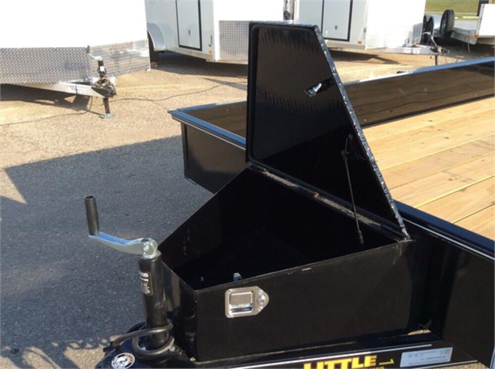 Steel Sided Open Utility Trailer 14'x84in Tandem Axle HD Pro Toolbox SS8414A235