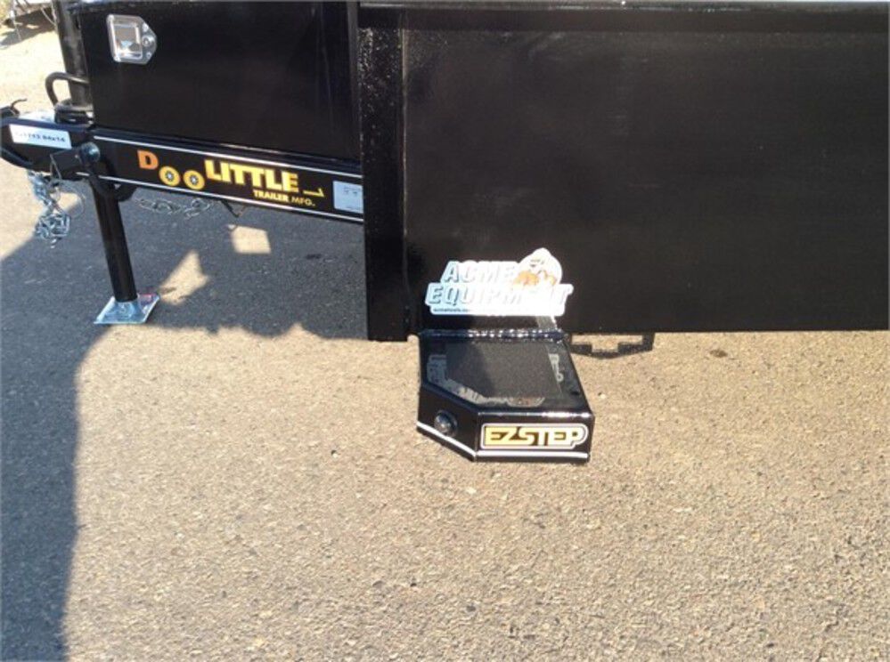 Steel Sided Open Utility Trailer 14'x84in Tandem Axle HD Pro Toolbox SS8414A235