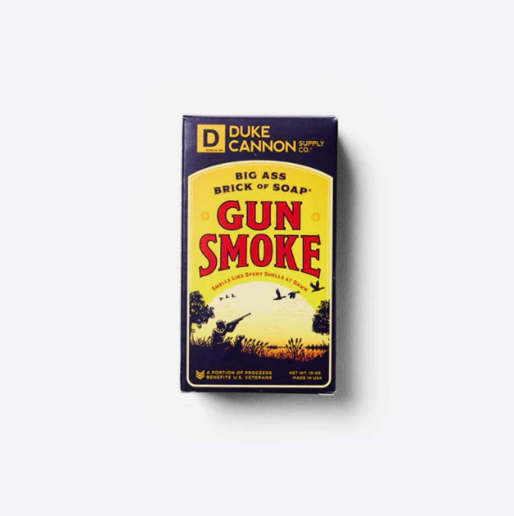 10oz BRICK OF SOAP Gun Smoke 03GUNSMOKE1