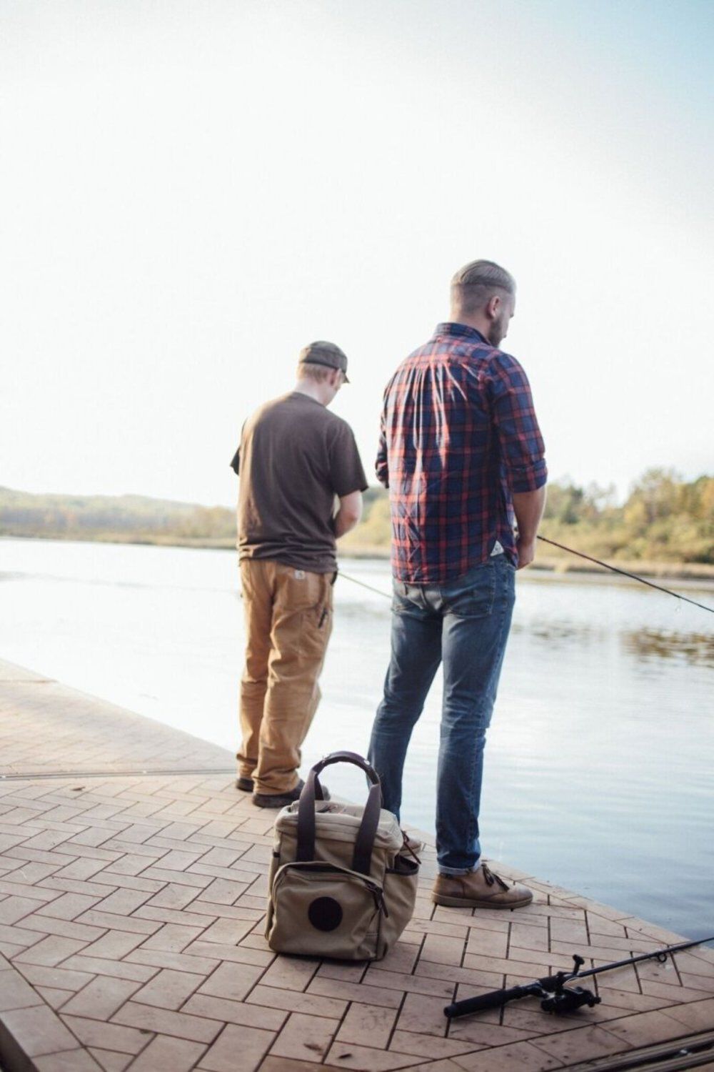 13 Liter Capacity Khaki Soft Sided Tackle Box B-350-KHK