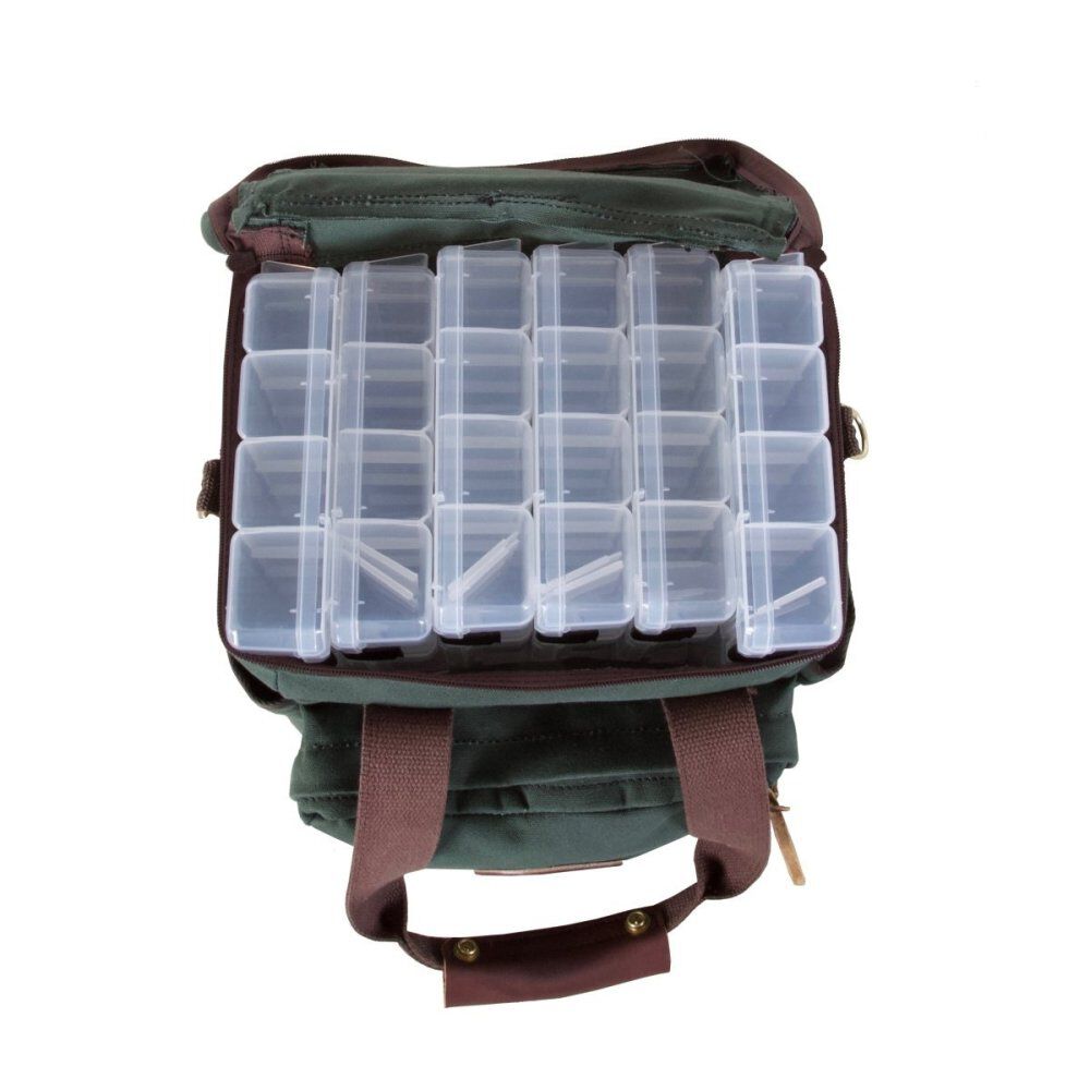 13 Liter Capacity Olive Drab Soft Sided Tackle Box B-350-OD