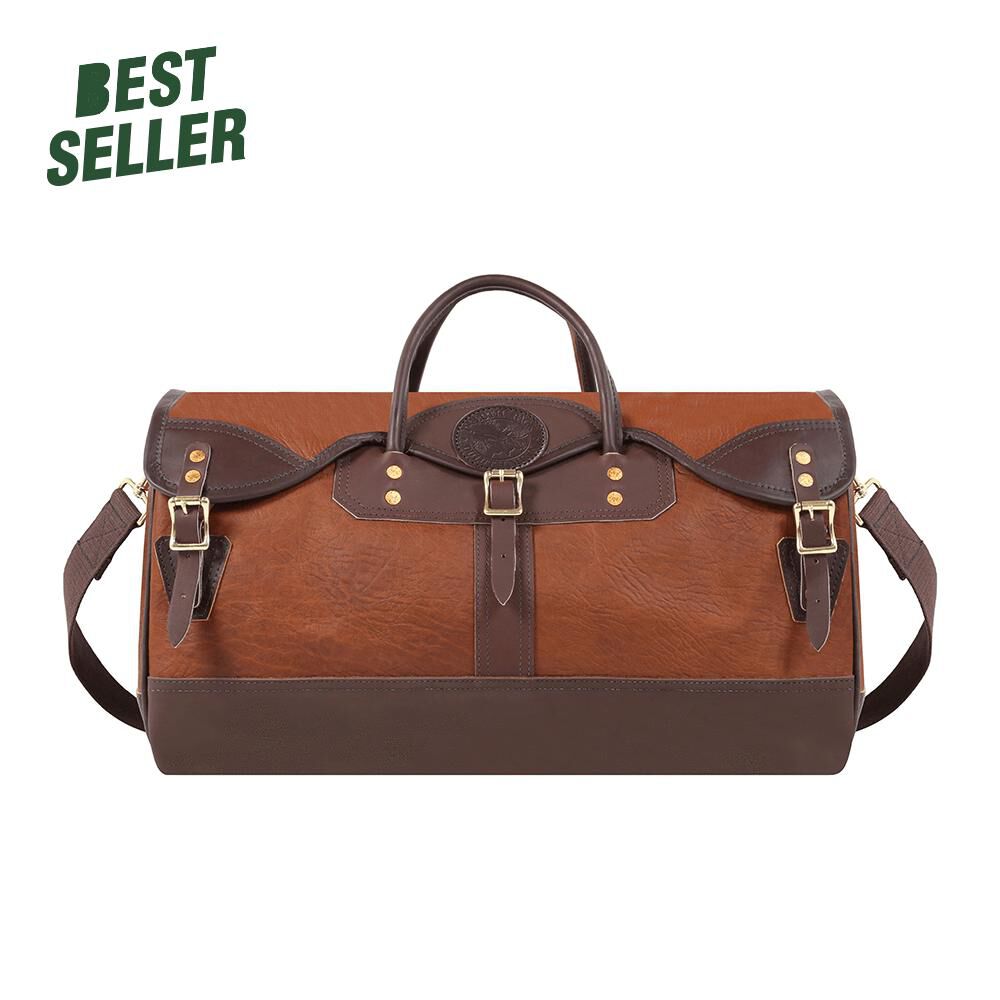 48 Liter Capacity Bison Leather Sportsman's Duffel LB-312