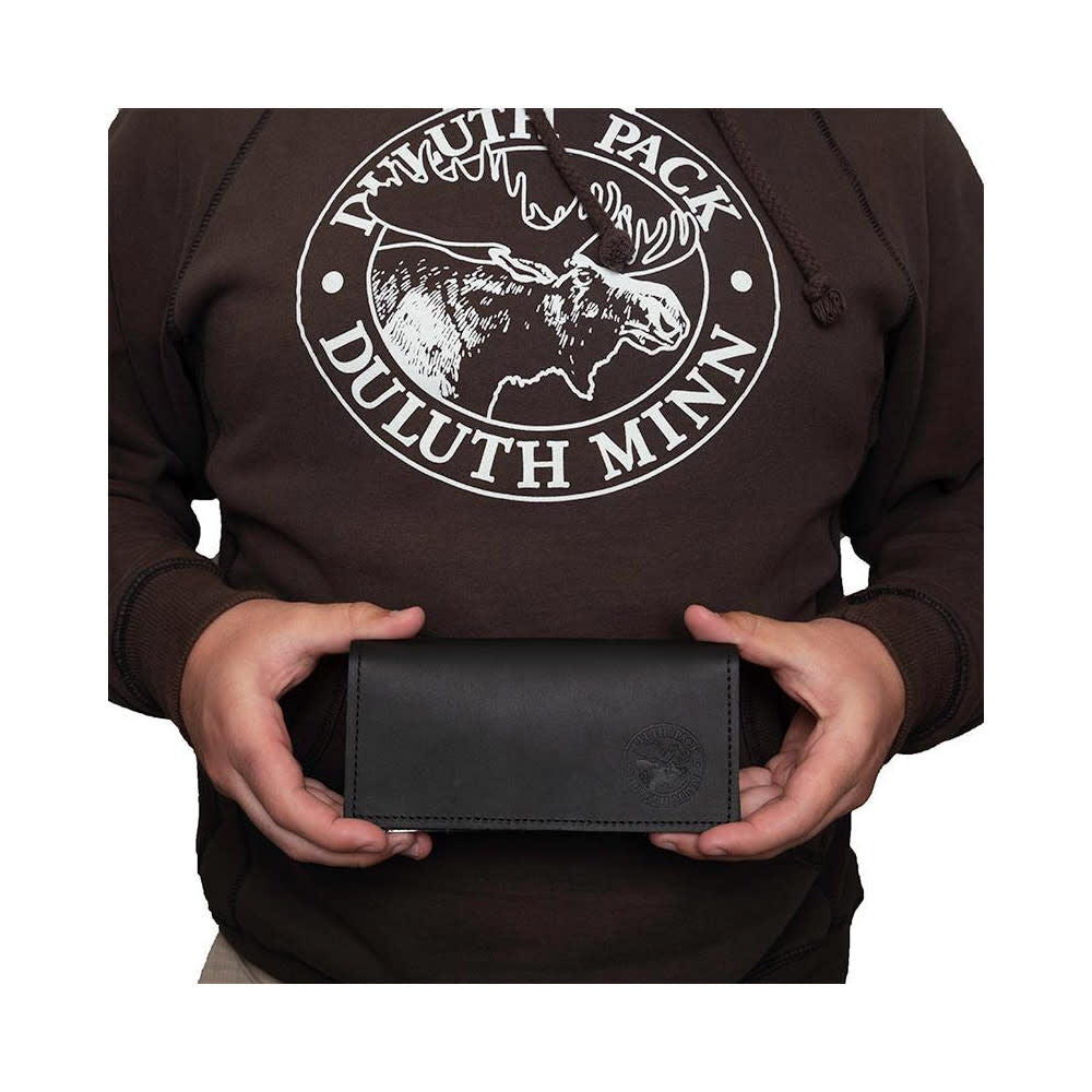 Smooth Leather Checkbook Cover L-101