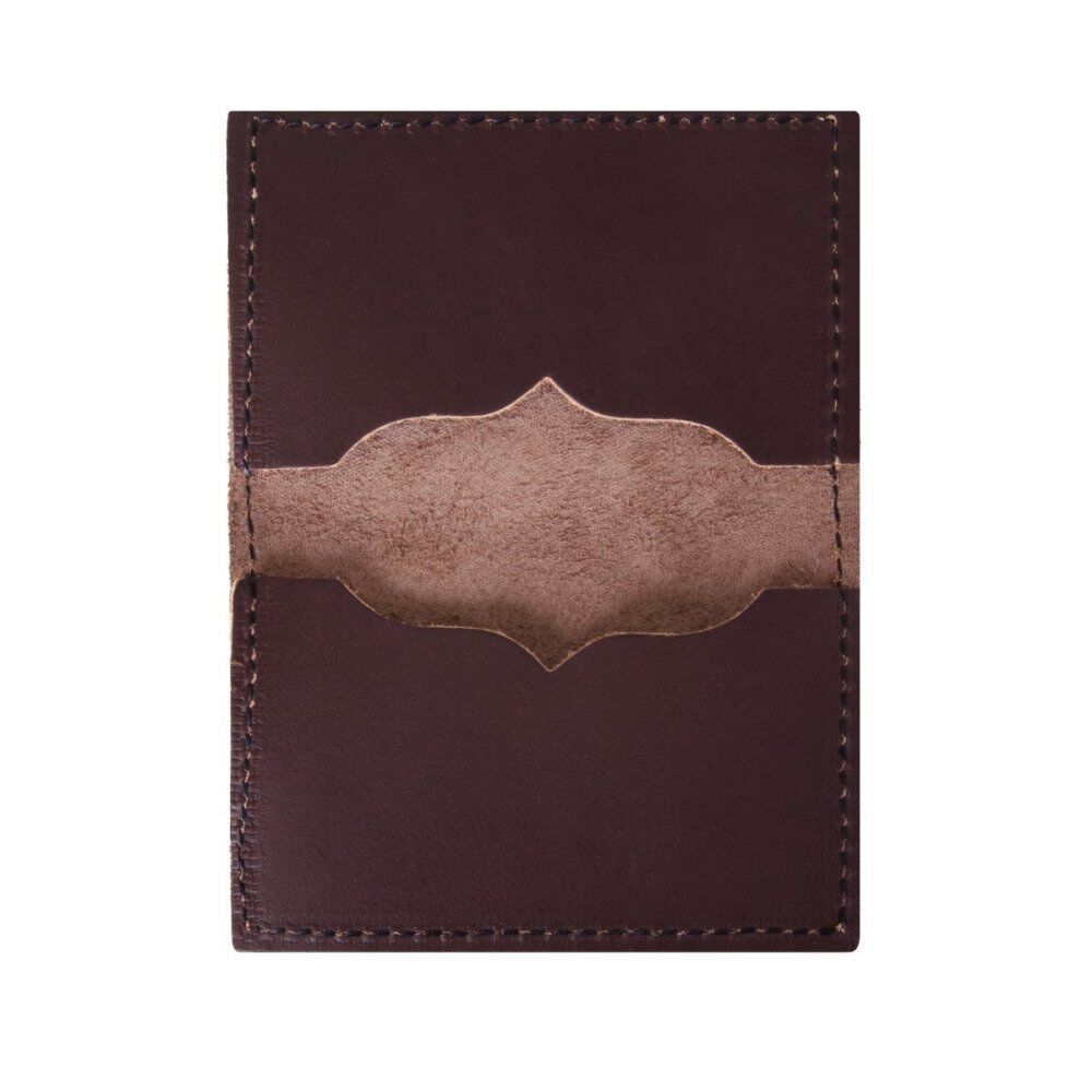 Smooth Leather Business Card Holder L-105