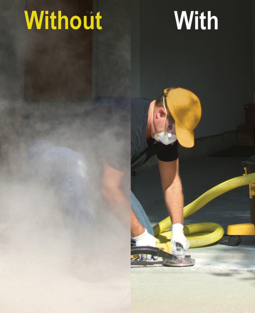 5 In. DustBuddie XP w 18 In. Hose D5835