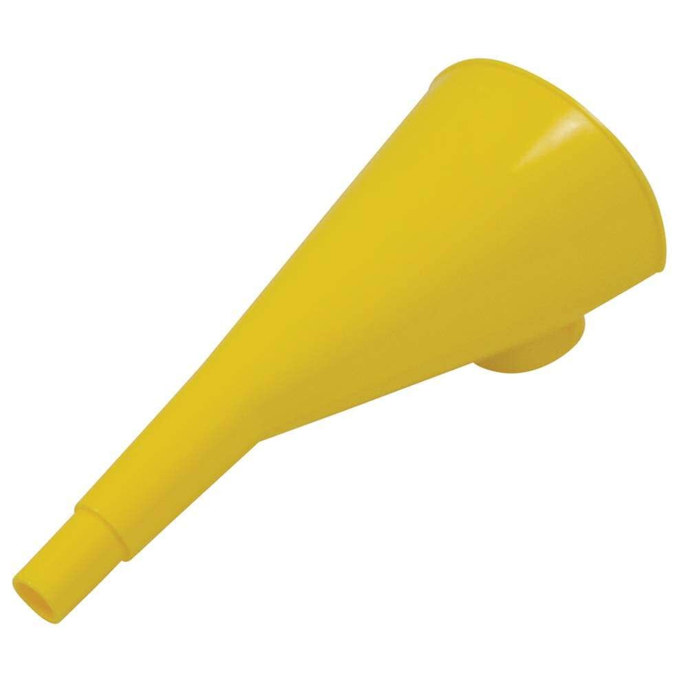 5/8 In. Diameter Yellow Polyethylene Funnel F-15