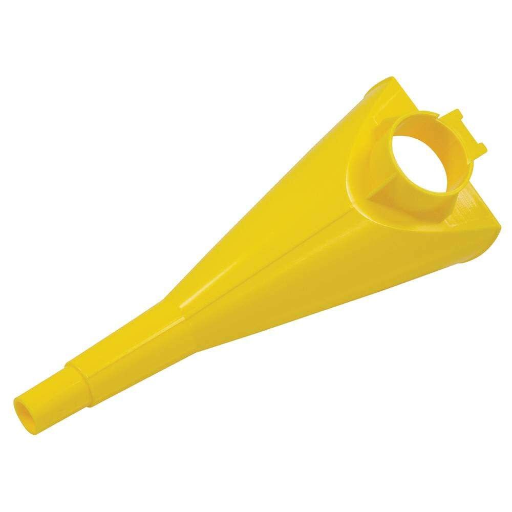 5/8 In. Diameter Yellow Polyethylene Funnel F-15