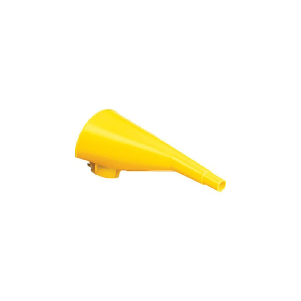 5/8 In. Diameter Yellow Polyethylene Funnel F-15