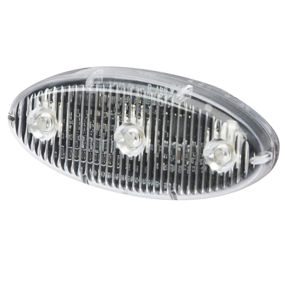 Oval Amber Stick-A-LED Stick-A-LED