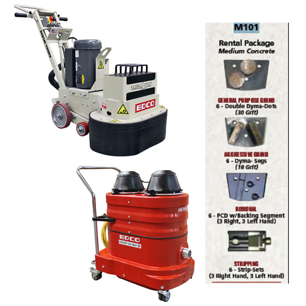 2D-HDE Magna-Trap VAC-100 Vac and M101 Grinder Kit Bundle 58100-AK