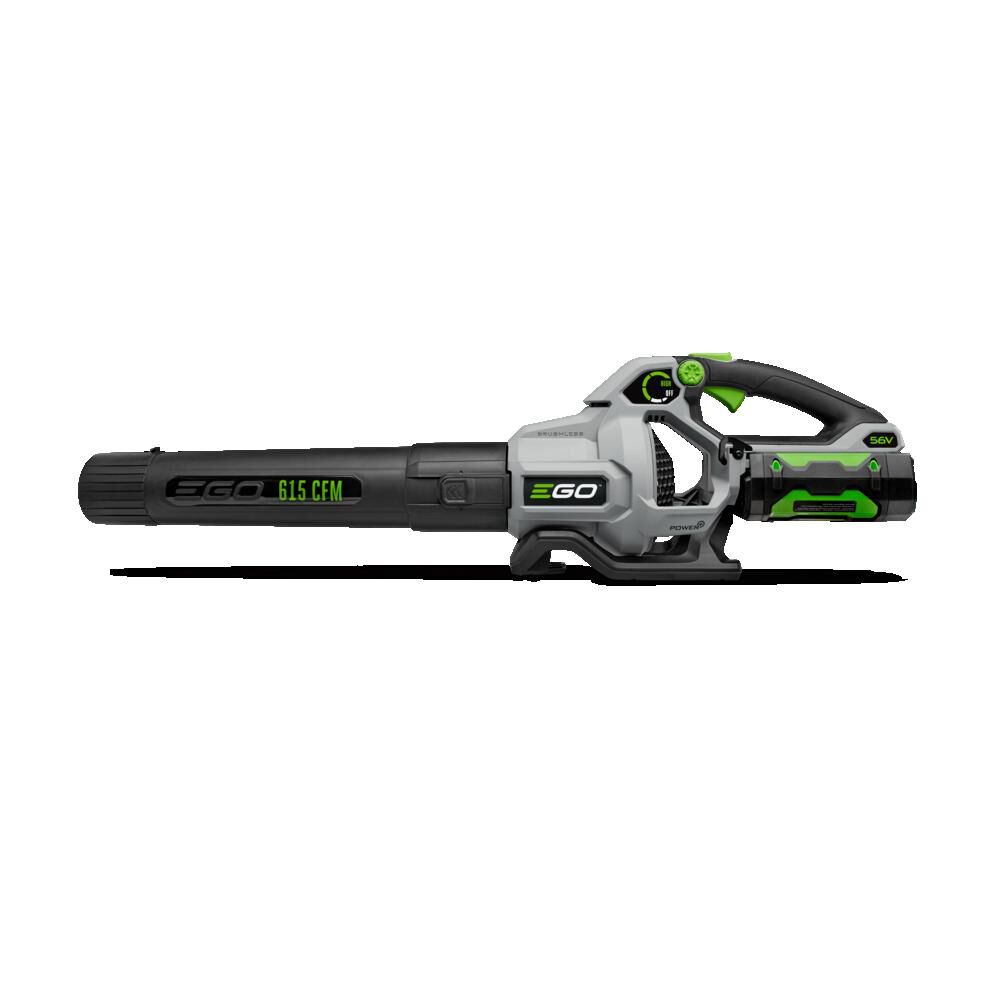 POWER+ 56-volt 615-CFM 170-MPH Battery Handheld Leaf Blower 2.5 Ah (Battery and Charger Included) LB6151
