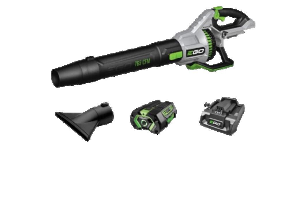POWER+ 56-volt 765-CFM 200-MPH Battery Handheld Leaf Blower 5 Ah (Battery and Charger Included) LB7654