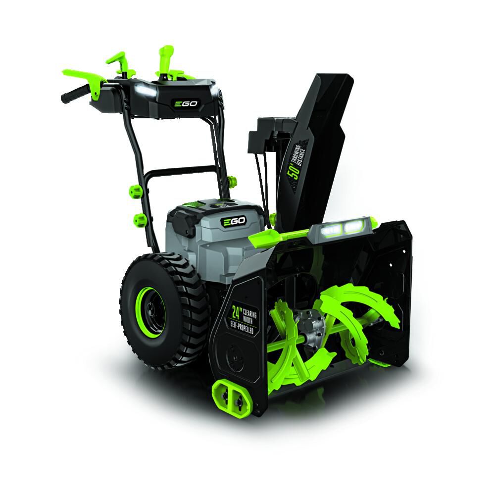 POWER+ Peak Power 56-volt 24-in Two-stage Self-propelled Battery Snow Blower (Battery and Charger Not Included) SNT2400