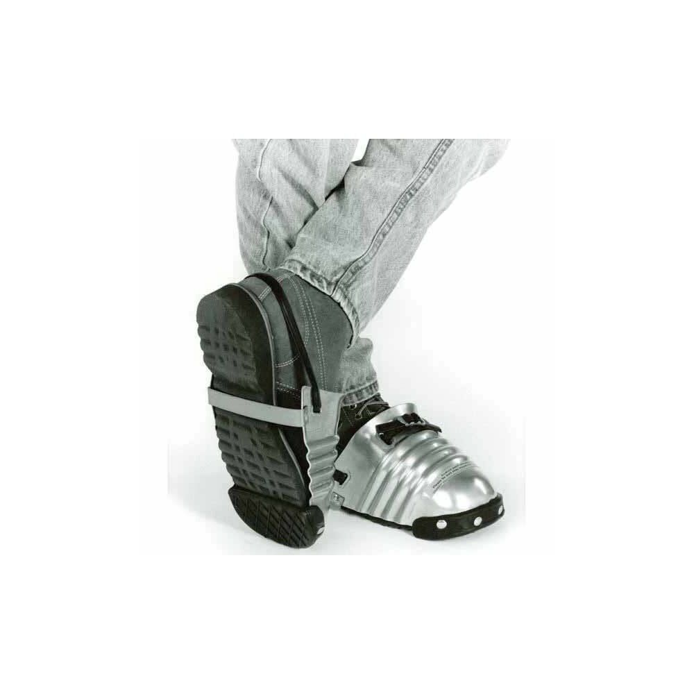 Foot Guards with Strap & Toe Clip Aluminum Alloy Mens X-Large 200X-6