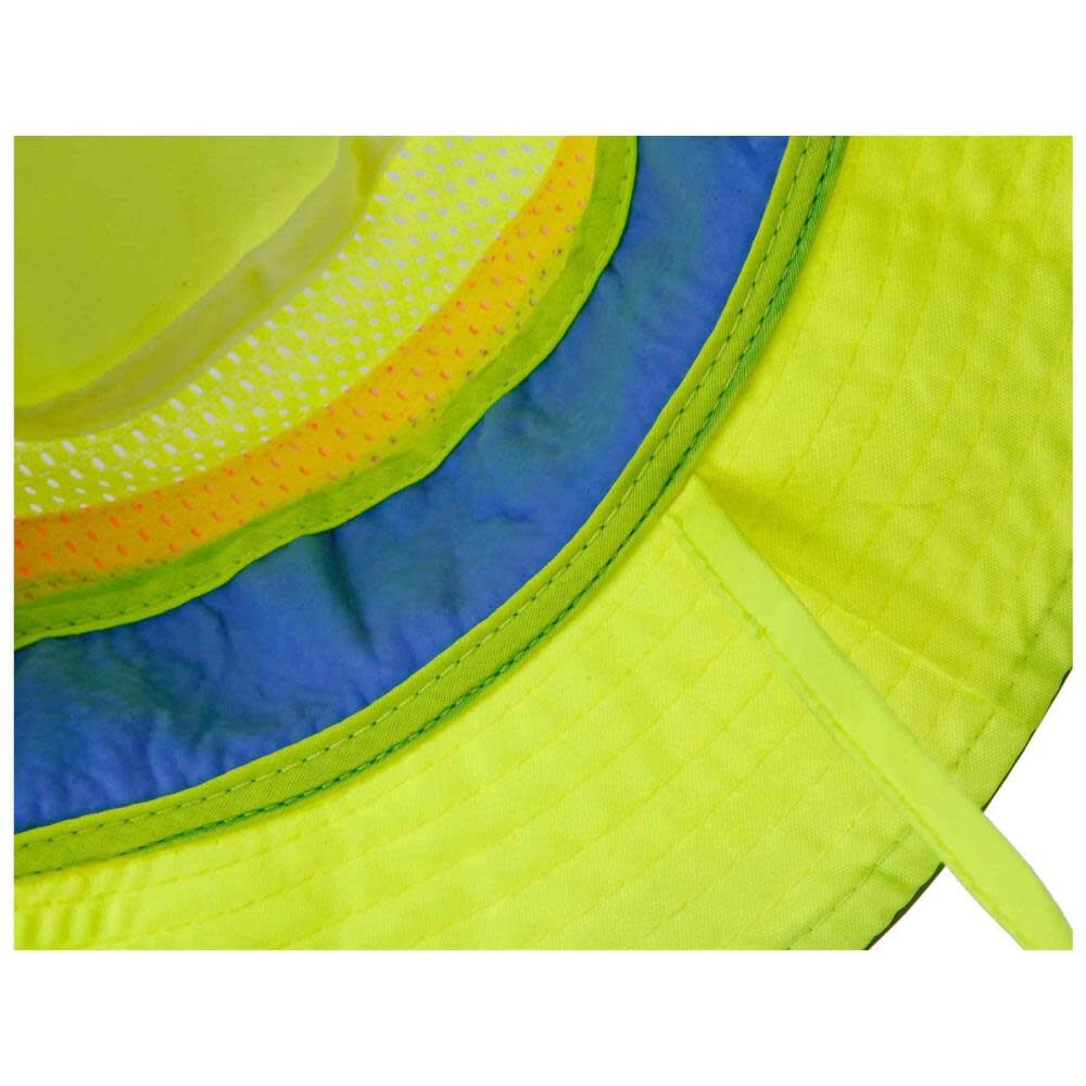 Chill Its 8935CT Ranger Sun Hat PVA Hi Vis Lime 12600