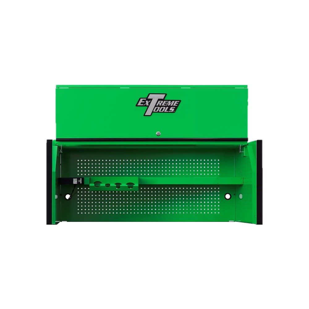 55in Green Power Workstation Hutch with Black RX552501HCGNBK