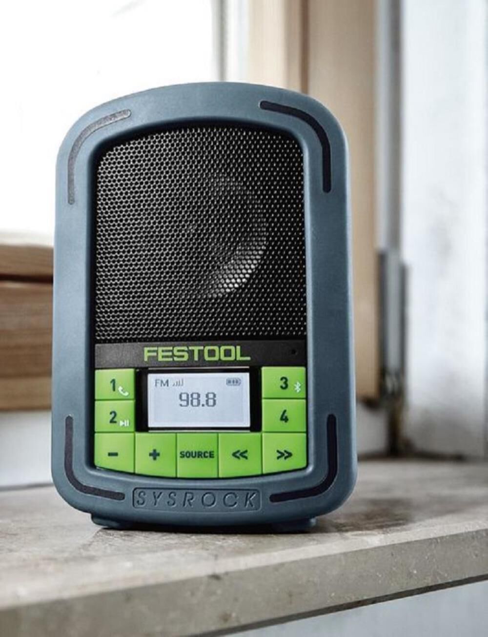 BR10 SYSROCK Jobsite Bluetooth Radio (Bare Tool) 200184