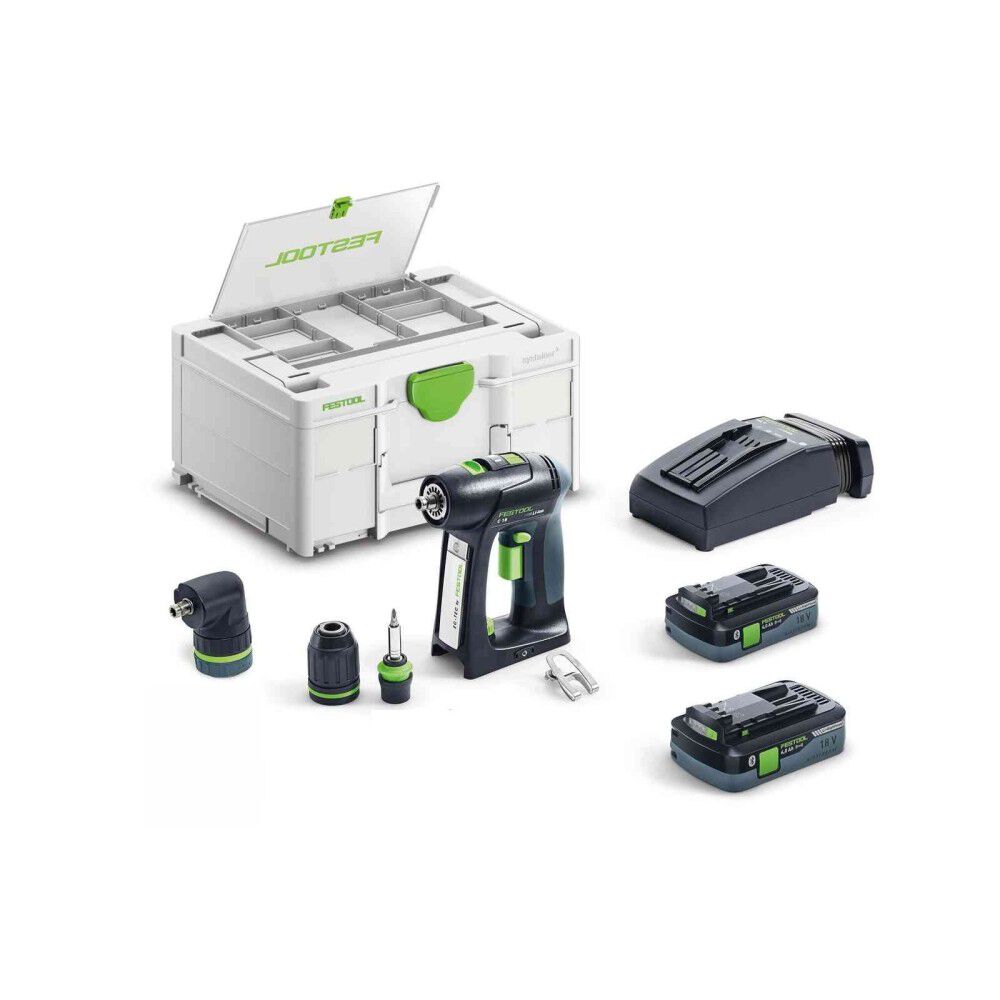 Cordless Drill C 18 HPC 4,0 I-Set Kit 577619